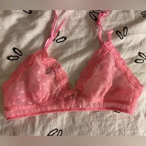 Pink Sheet Bralette
